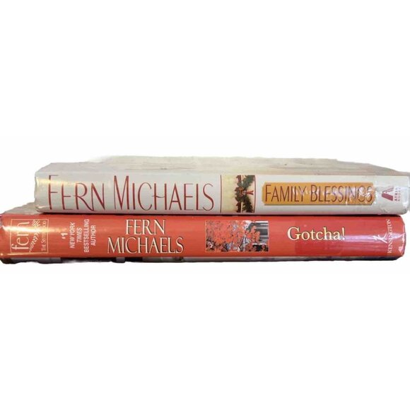 FERN MICHAELS 2 Hardcover Books FAMILY BLESSING & GOTCHA - Picture 3 of 4